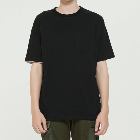 Boysnextdoor 水洗棉質寬版口袋Tee